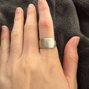 Silver Spoon Ring